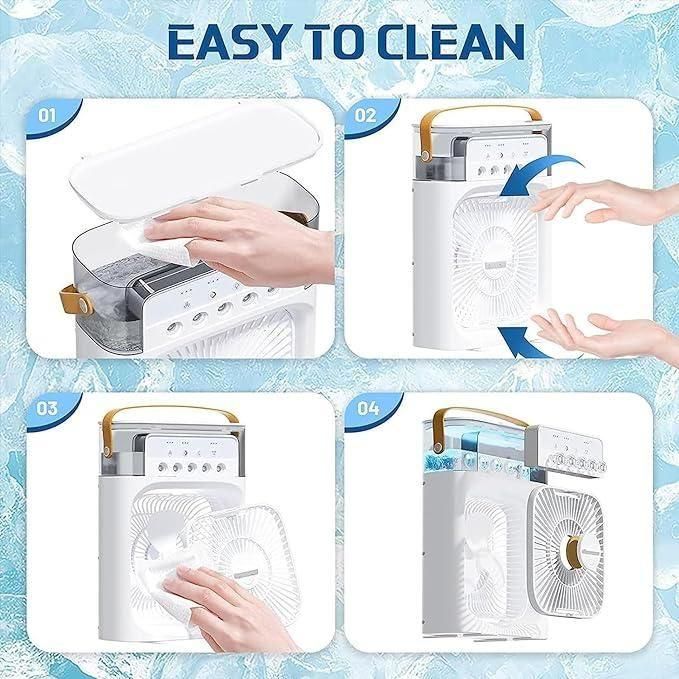 Mini Portable AC Cooler | 3-in-1 Functionality & USB Powered .